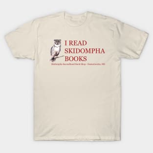 I Read Skidompha Secondhand Books T-Shirt